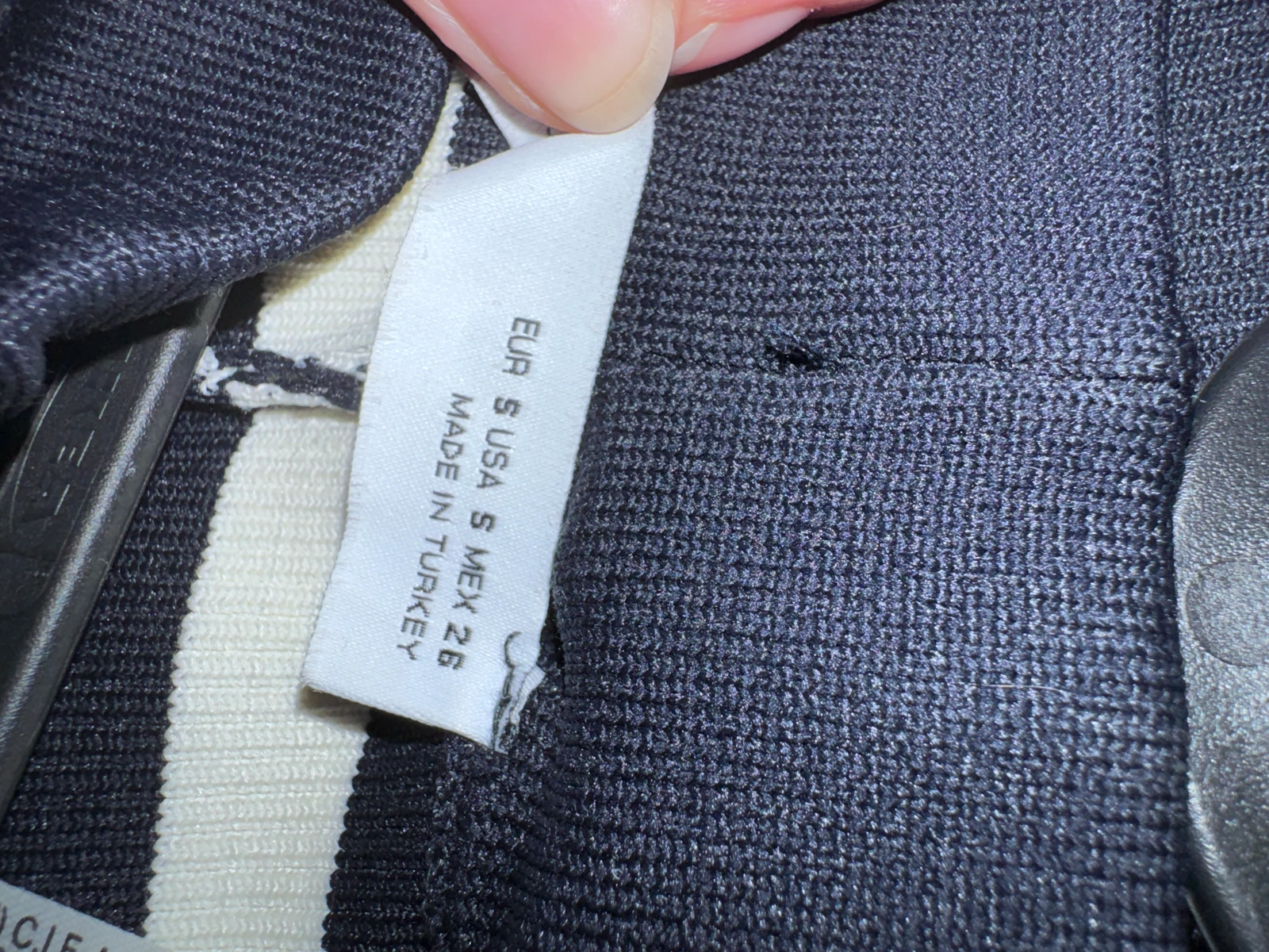 NOVO ZARA preudoban pleteni komplet na pruge