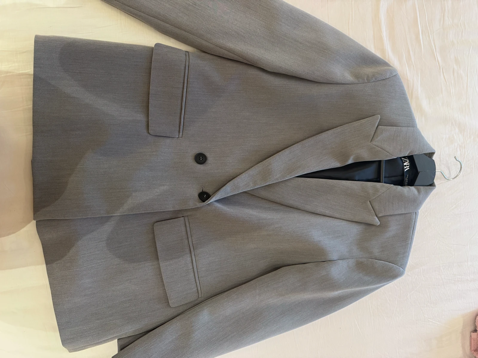 ZARA sivi oversized sako vel XS