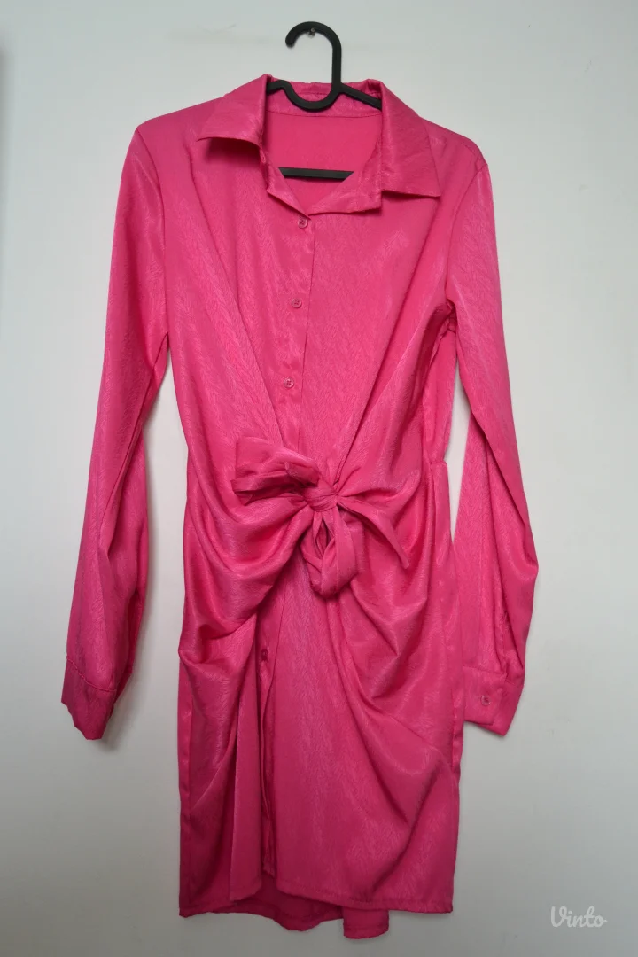 Roze svečana haljina