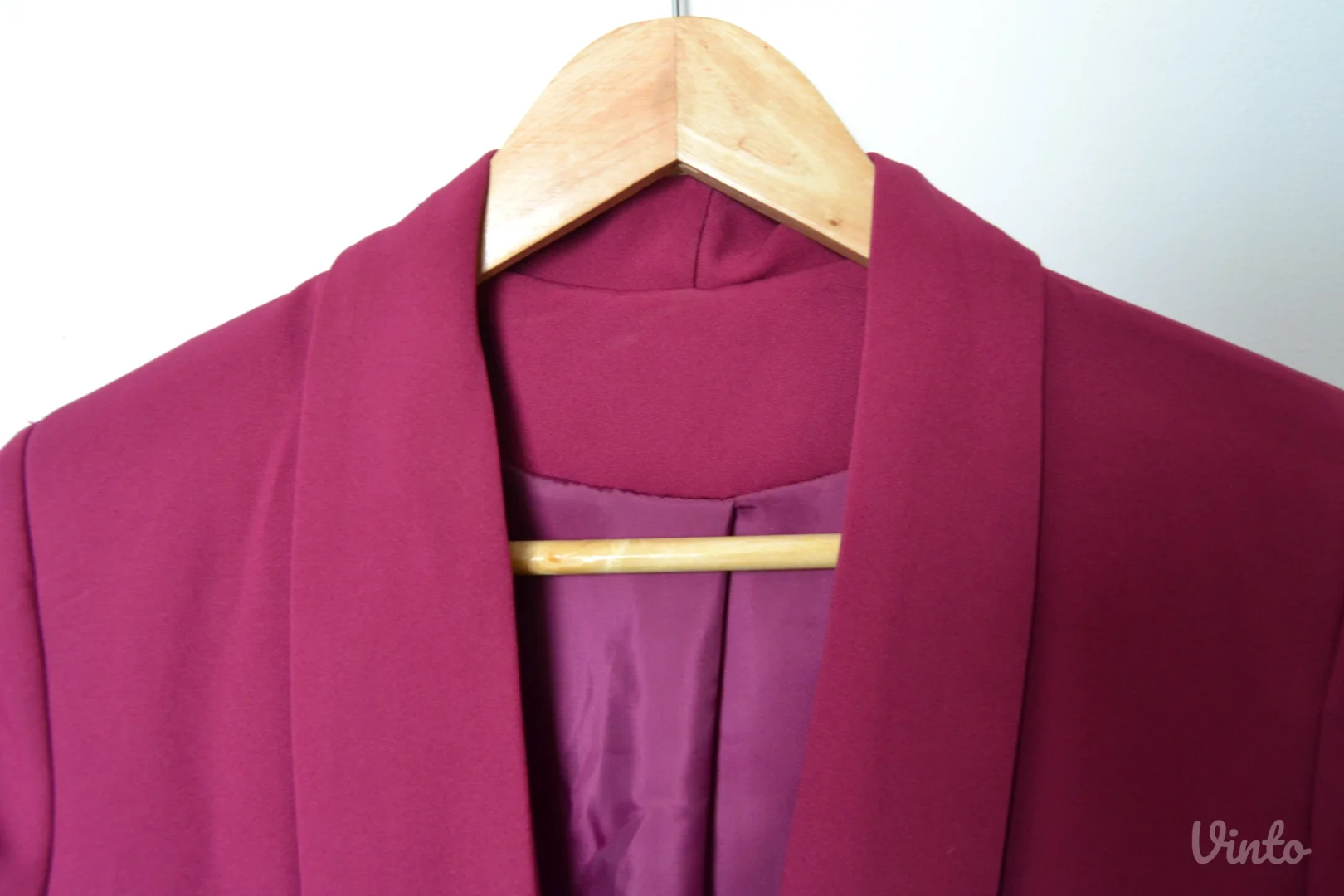 Sako bordo/magenta sa 3/4 rukavima vel 36