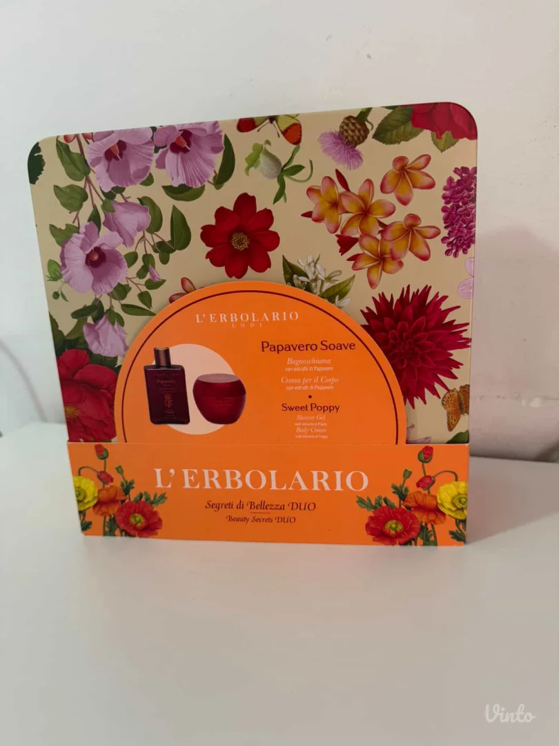 L'erbolario set Sweet poppy