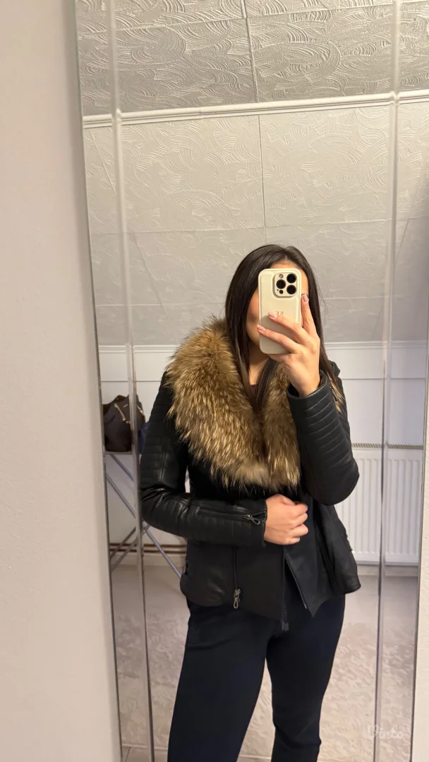 Nova kožna jakna sa krznom