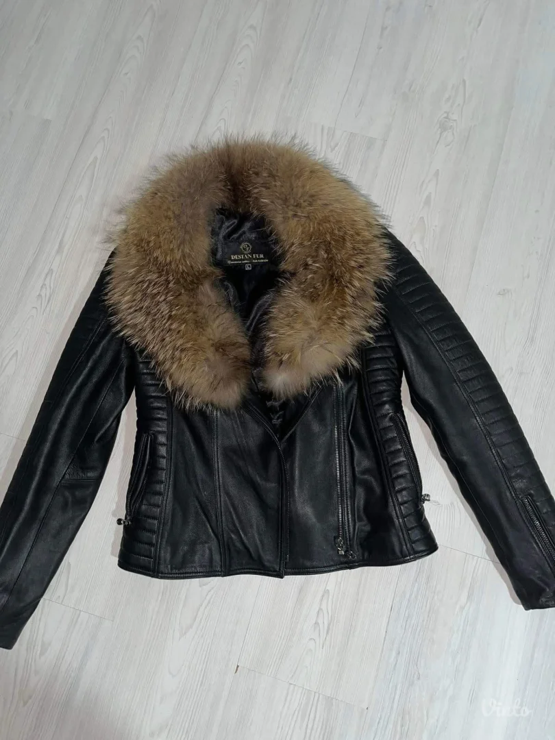 Nova kožna jakna sa krznom