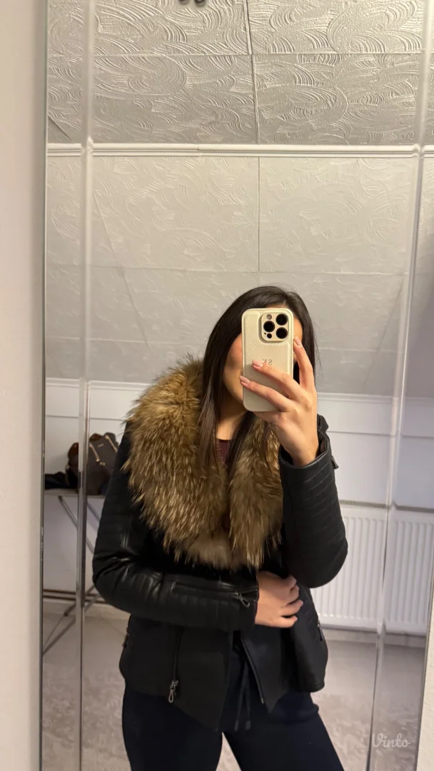 Nova kožna jakna sa krznom