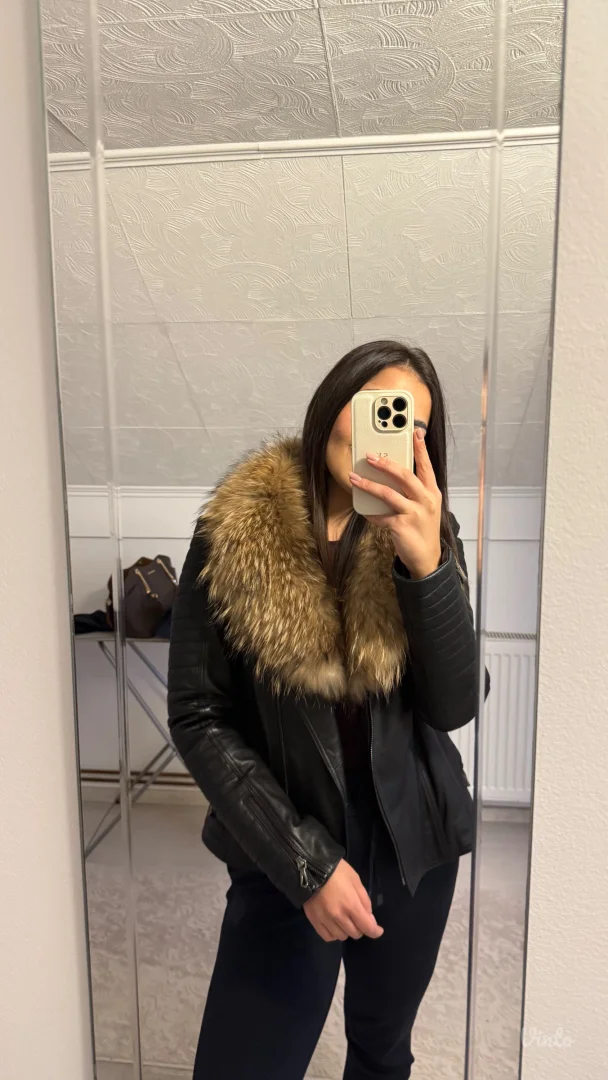 Nova kožna jakna sa krznom