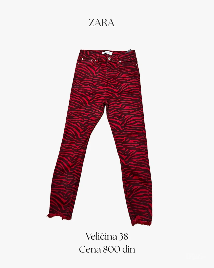 Zara pantalone - Animal print