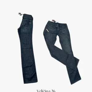 Diesel Farmerke - Low Rise Skinny Jeans Y2K