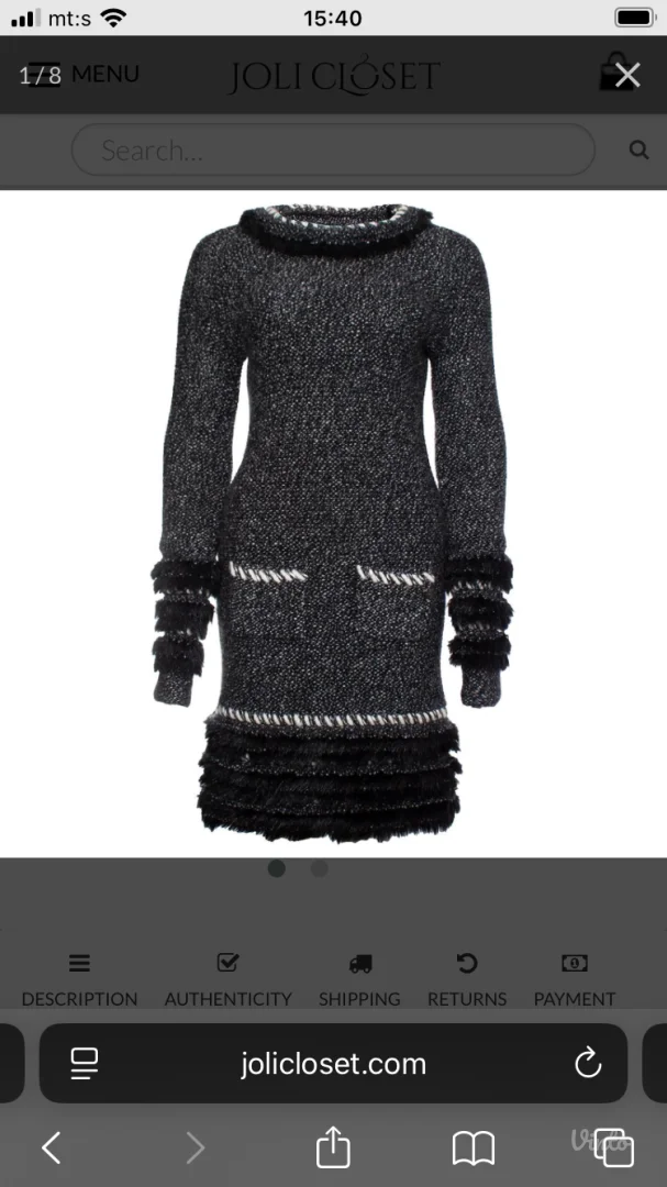 Chanel original kasmir