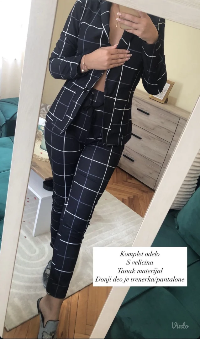 Komplet sako/pantalone trenerka S vel