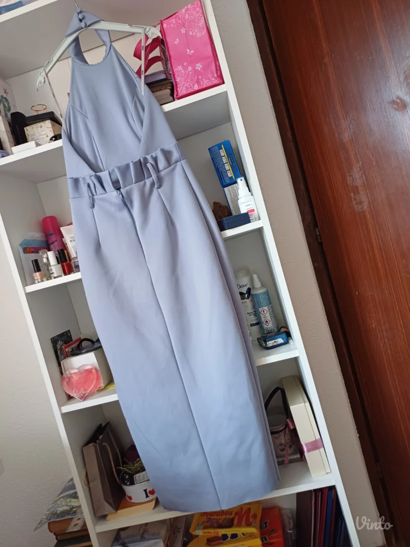 Asos elegantna svecana skuba midi haljina