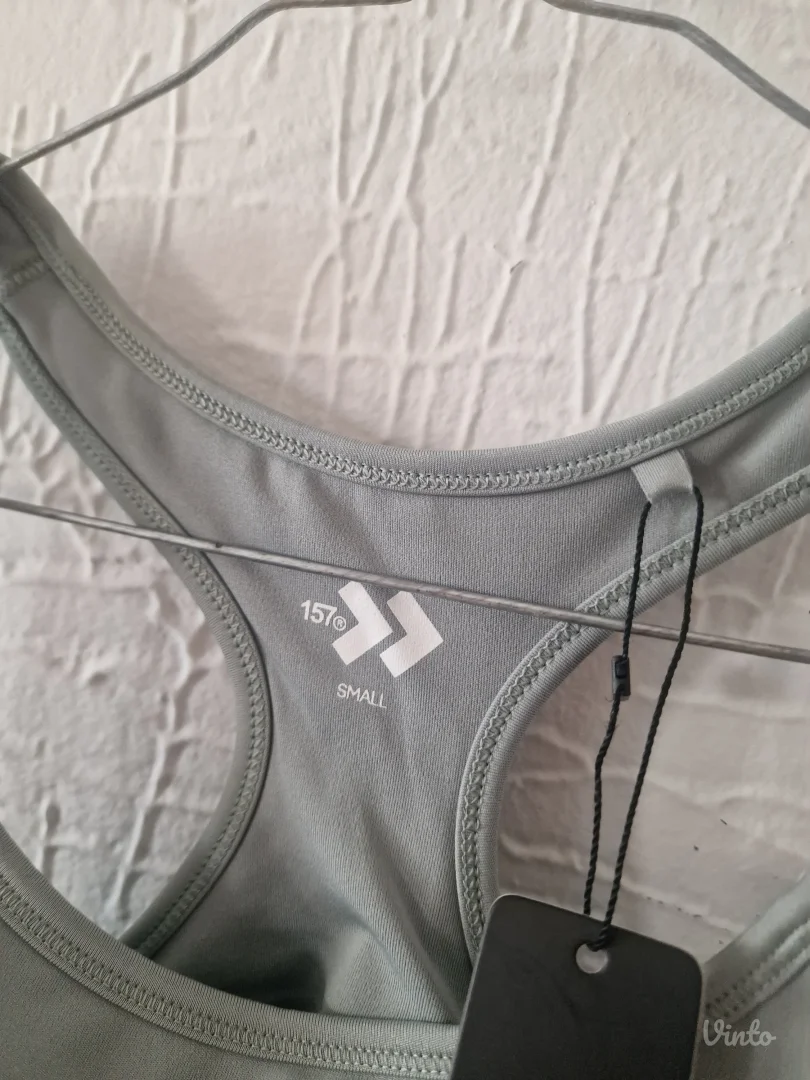 Novi Lager 157 mint zeleni sportski brushalter - grudnjak sa etiketom S