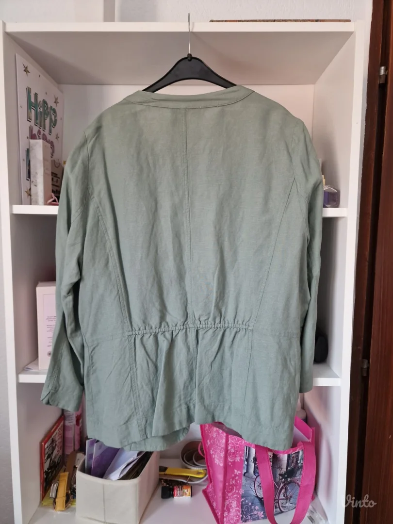 Novi Armand Thiery mint zeleni laneni letnji blejzer