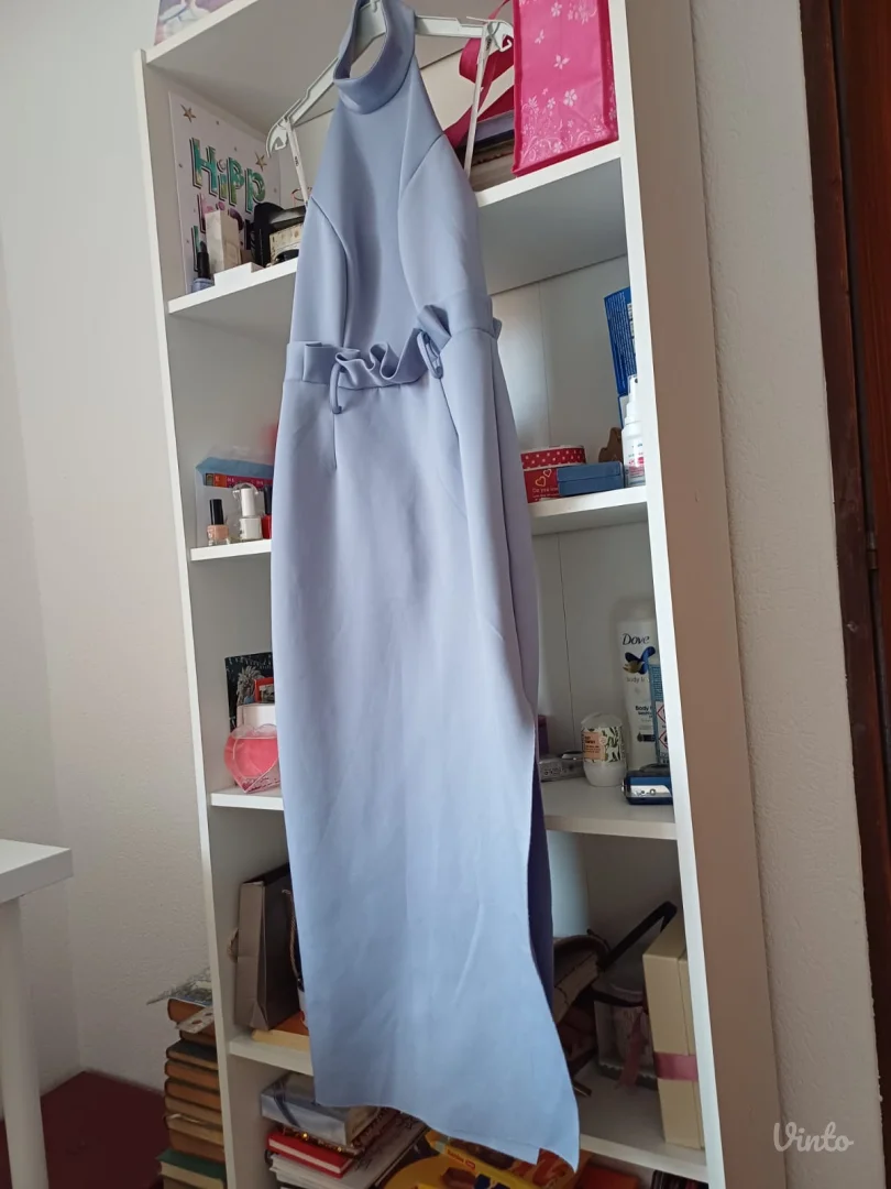 Asos elegantna svecana skuba midi haljina