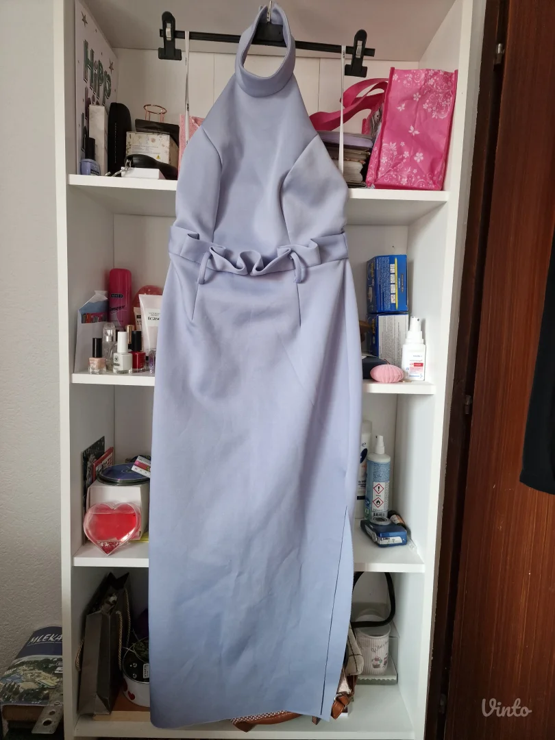 Asos elegantna svecana skuba midi haljina