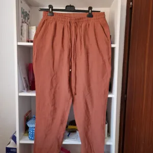 Lc Waikiki cigla narandzaste letnje duboke pantalone 42 XL
