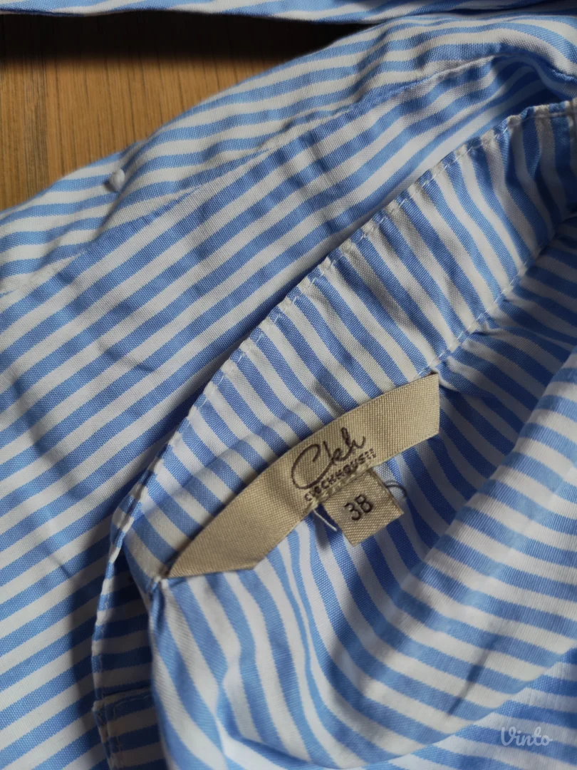 Prugasta off-shoulder košulja C&A