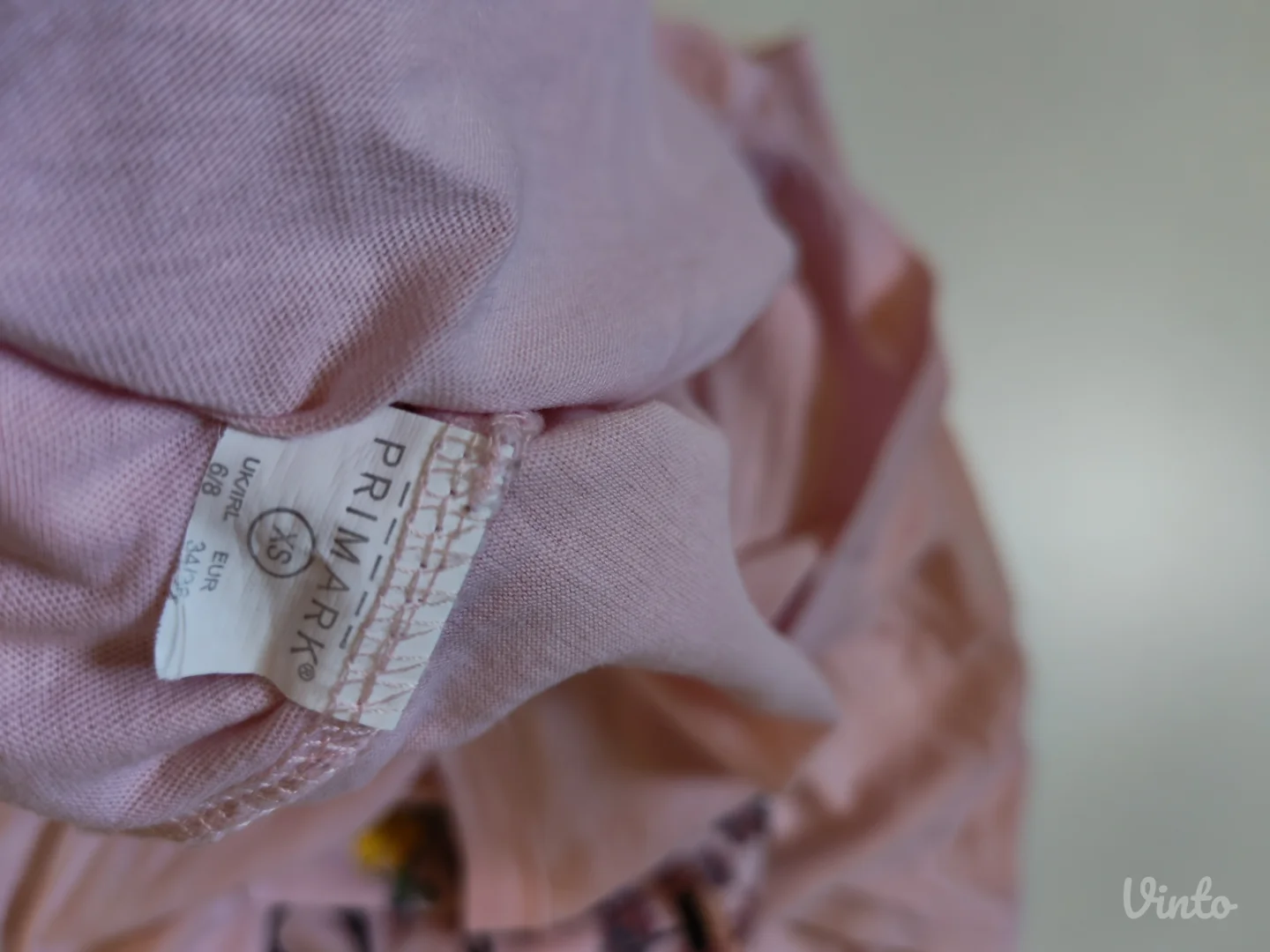 Primark Roze Majica "Paris"