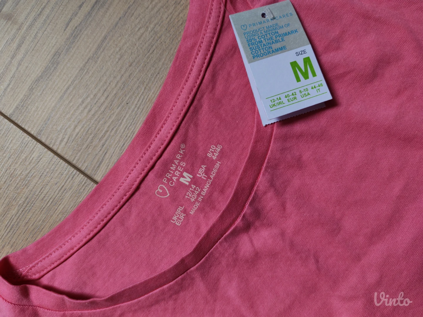 Primark roze majica (M)
