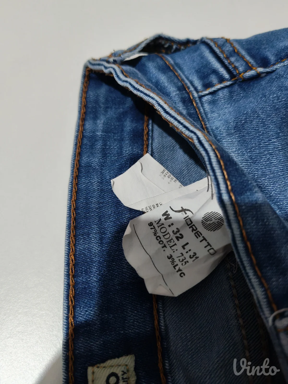 Fioretto skinny farmerke sa efektom iscepanosti