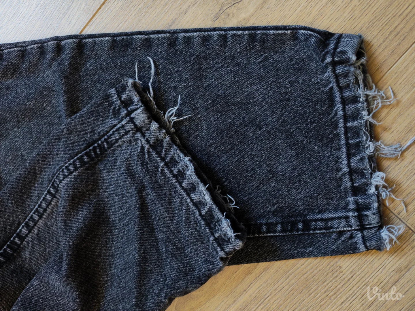 Reserved crne Mom jeans