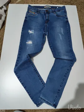 Fioretto skinny farmerke sa efektom iscepanosti