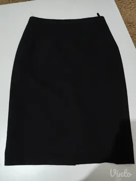 Elegantna crna suknja Bellissima – midi model