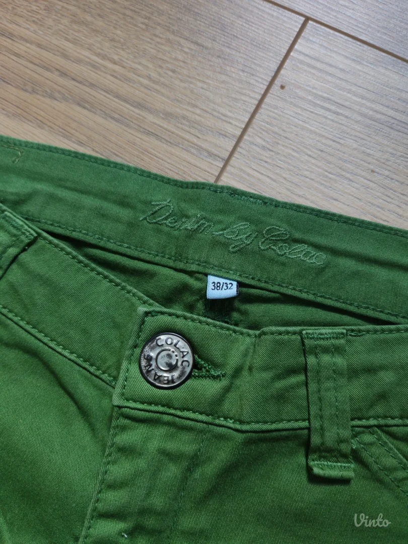 Colac zelene skinny pantalone