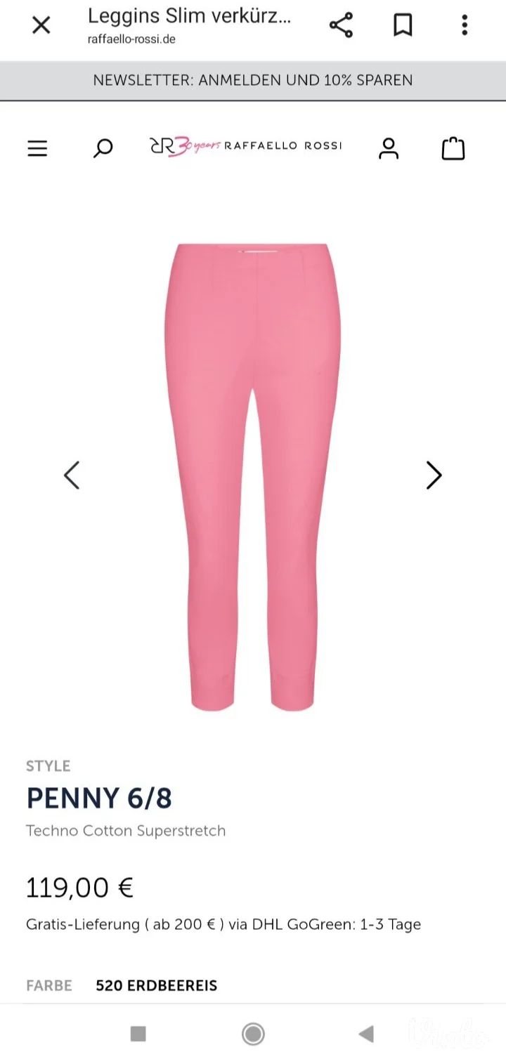 Raffaelo Rossi pantalone S