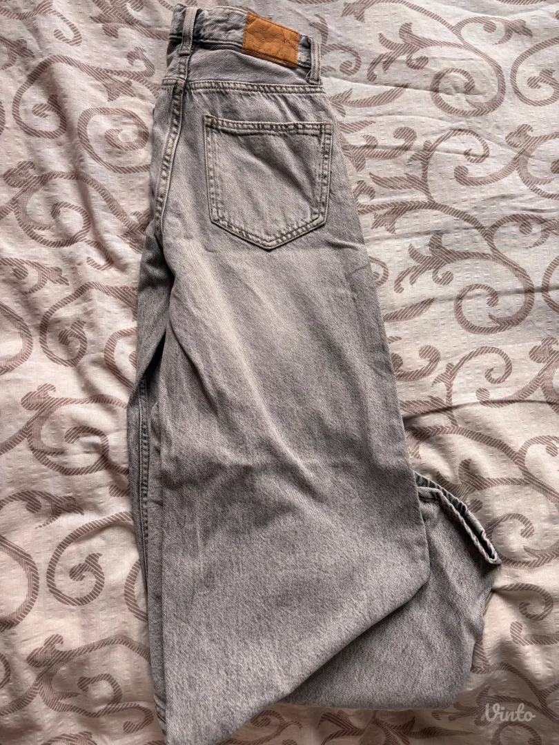 Sive široke farmerke