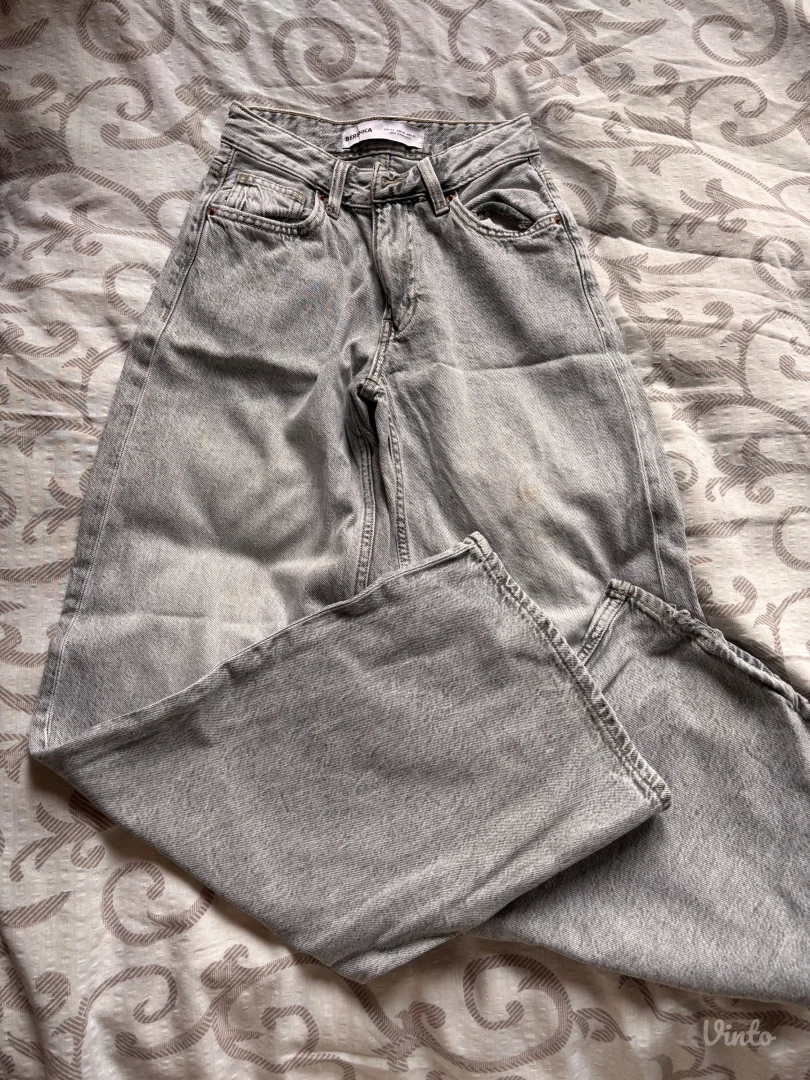 Sive široke farmerke