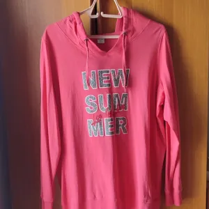 Roza pamucna dukserica