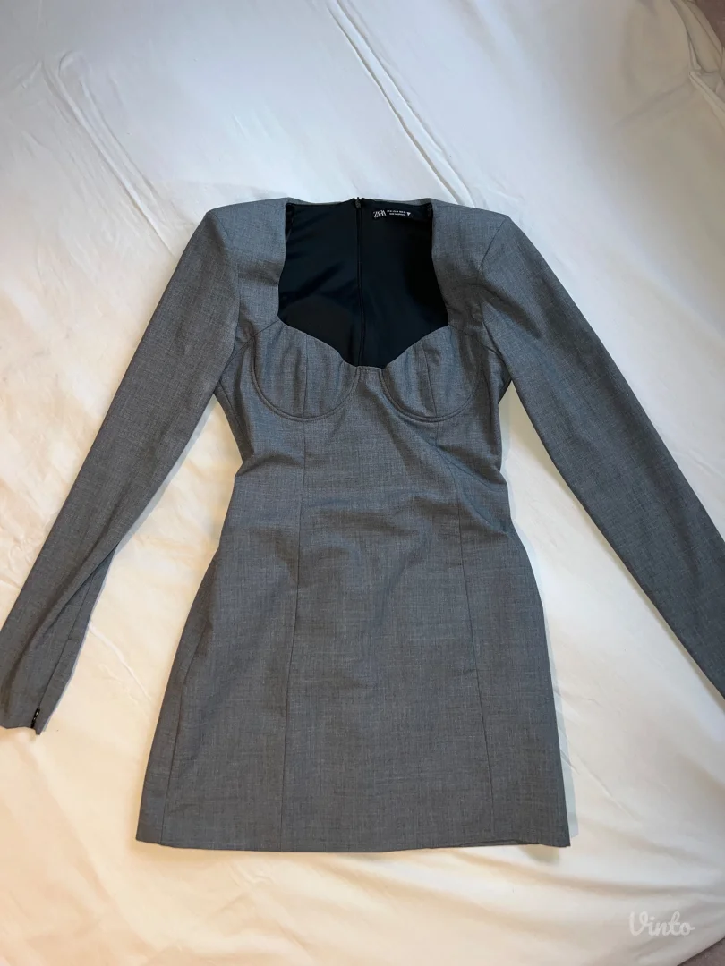 Siva haljina – ZARA