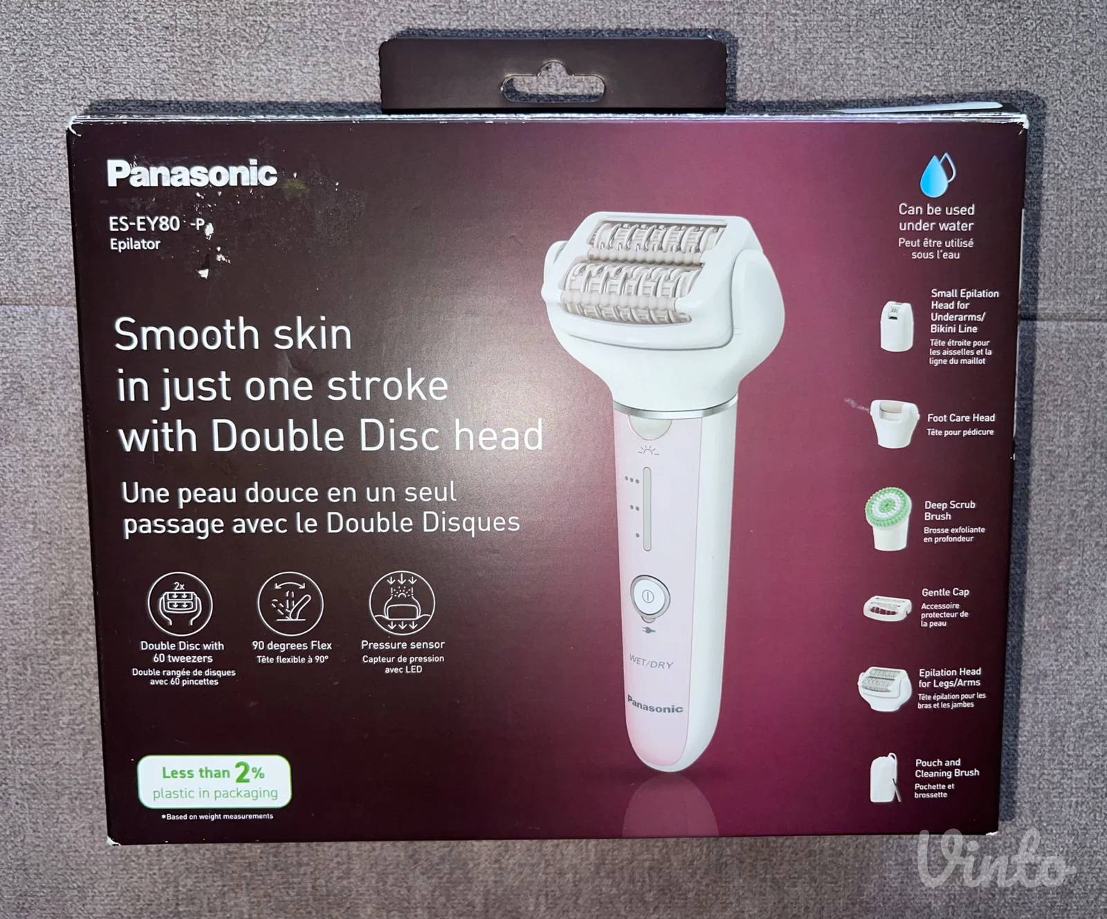 Panasonic ES-EY80 -P Epilator