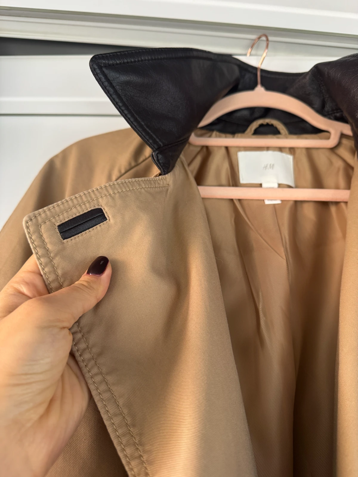h&m trench mantil