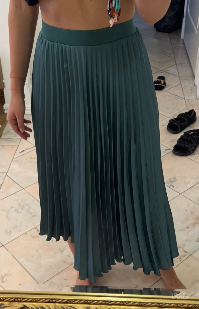 Plisirana suknja zara