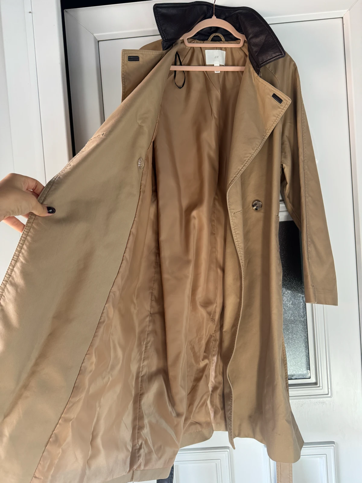h&m trench mantil