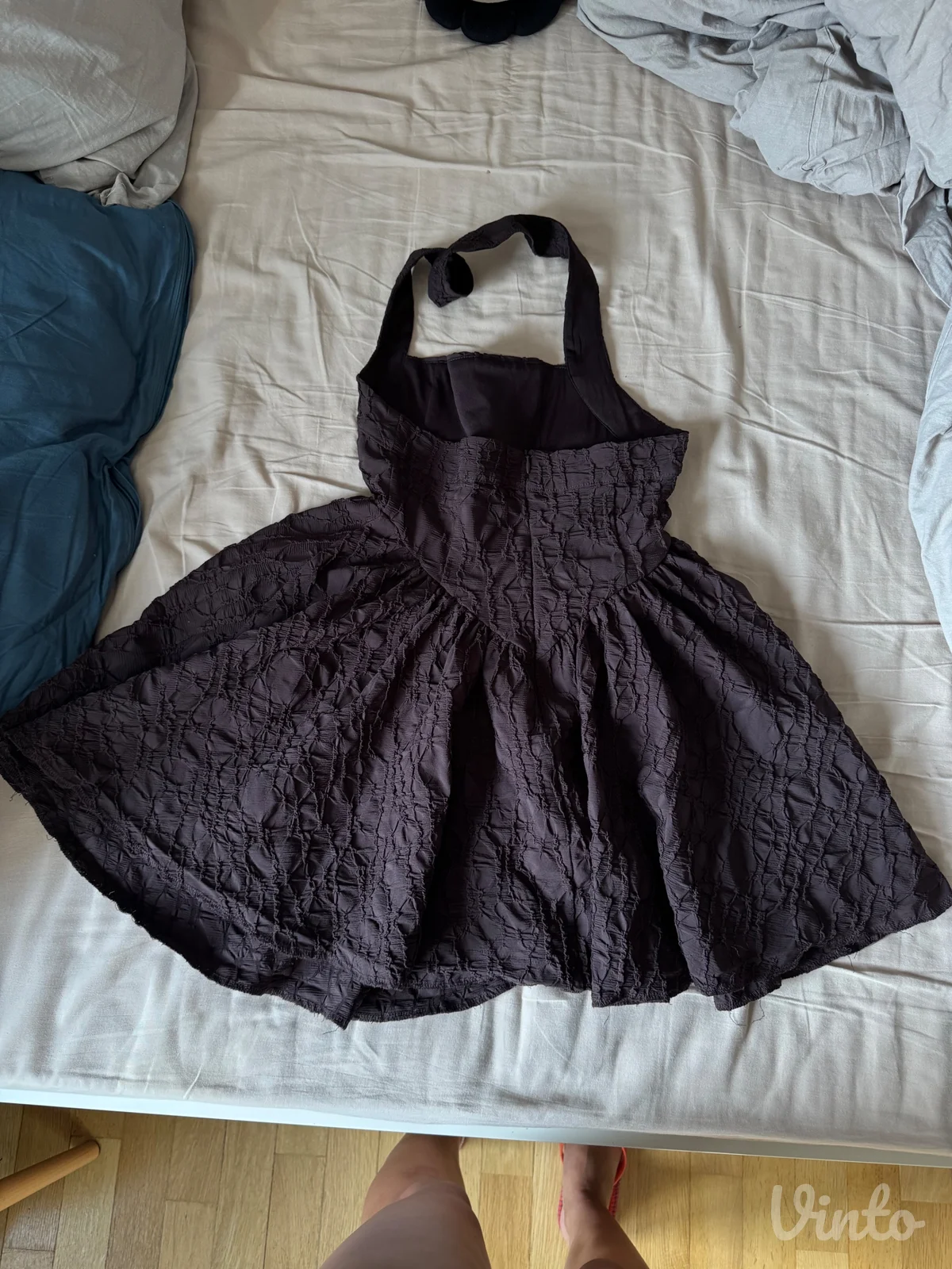 Zara braon mini haljina