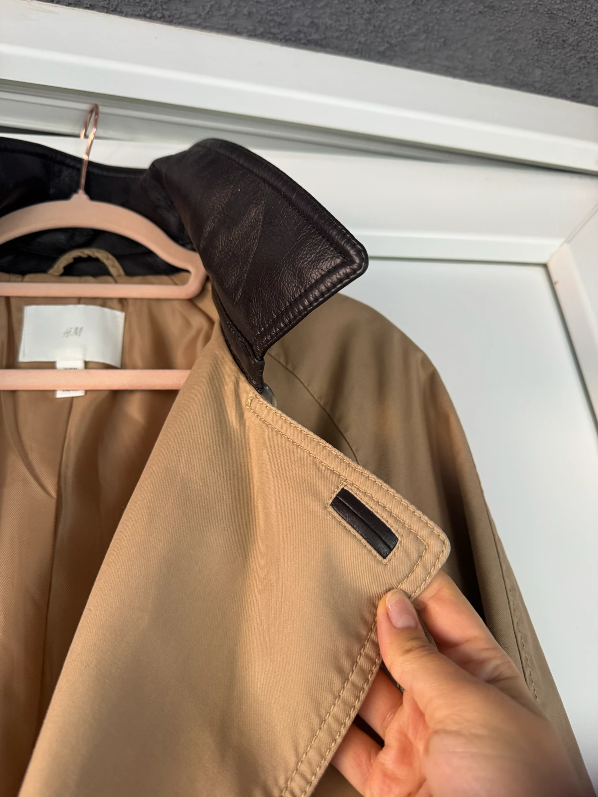 h&m trench mantil
