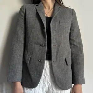 Sivi vuneni sako zara