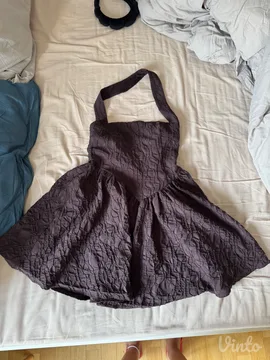 Zara braon mini haljina