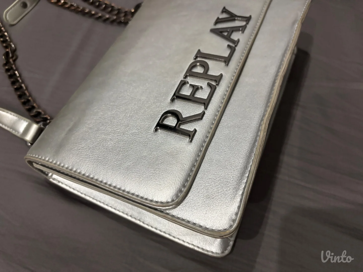 Replay srebrna torbica