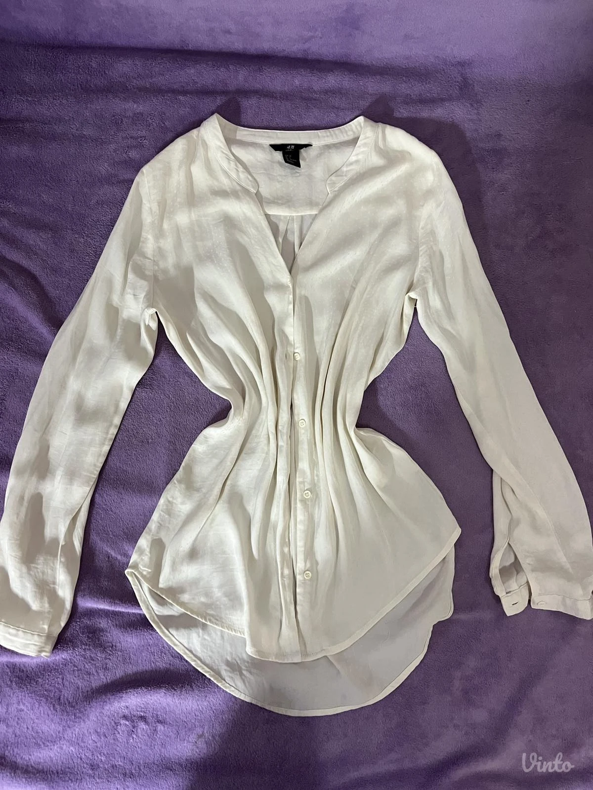 Mango, H&M bela kosuljica