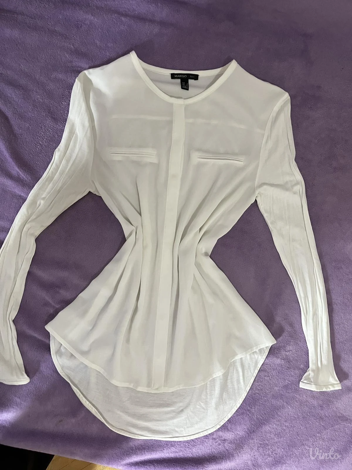 Mango, H&M bela kosuljica