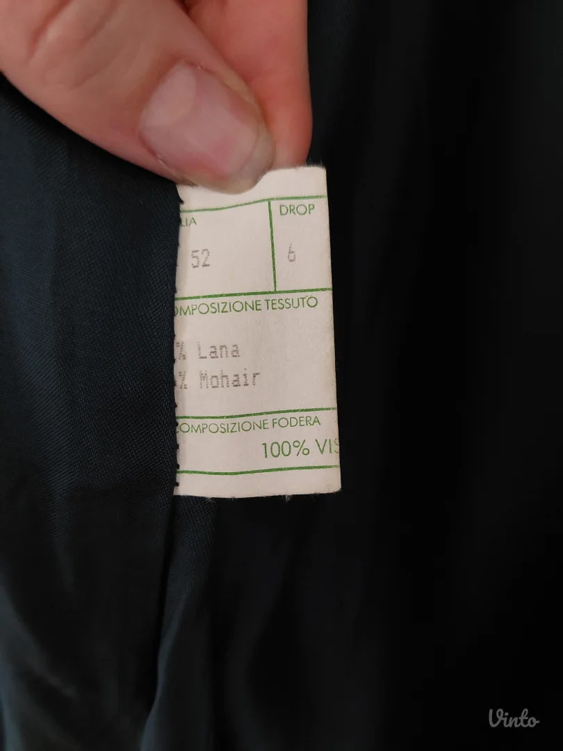 Italijanski kaput vuna-moher