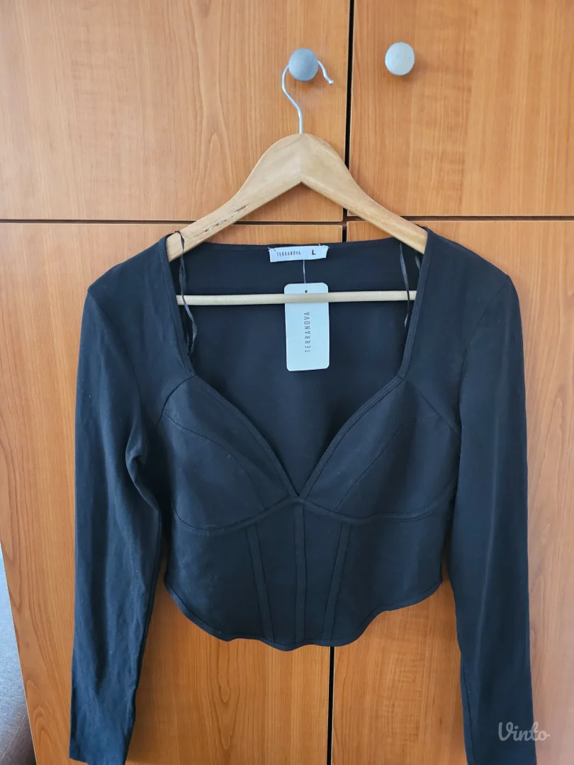 NOVO Crna TERRANOVA bluza