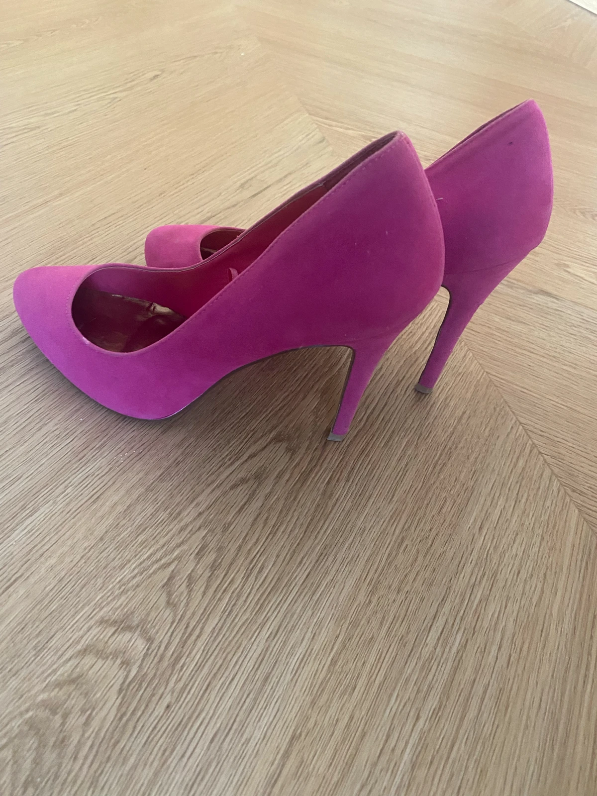 Pink cipele na visoku štiklu, 41