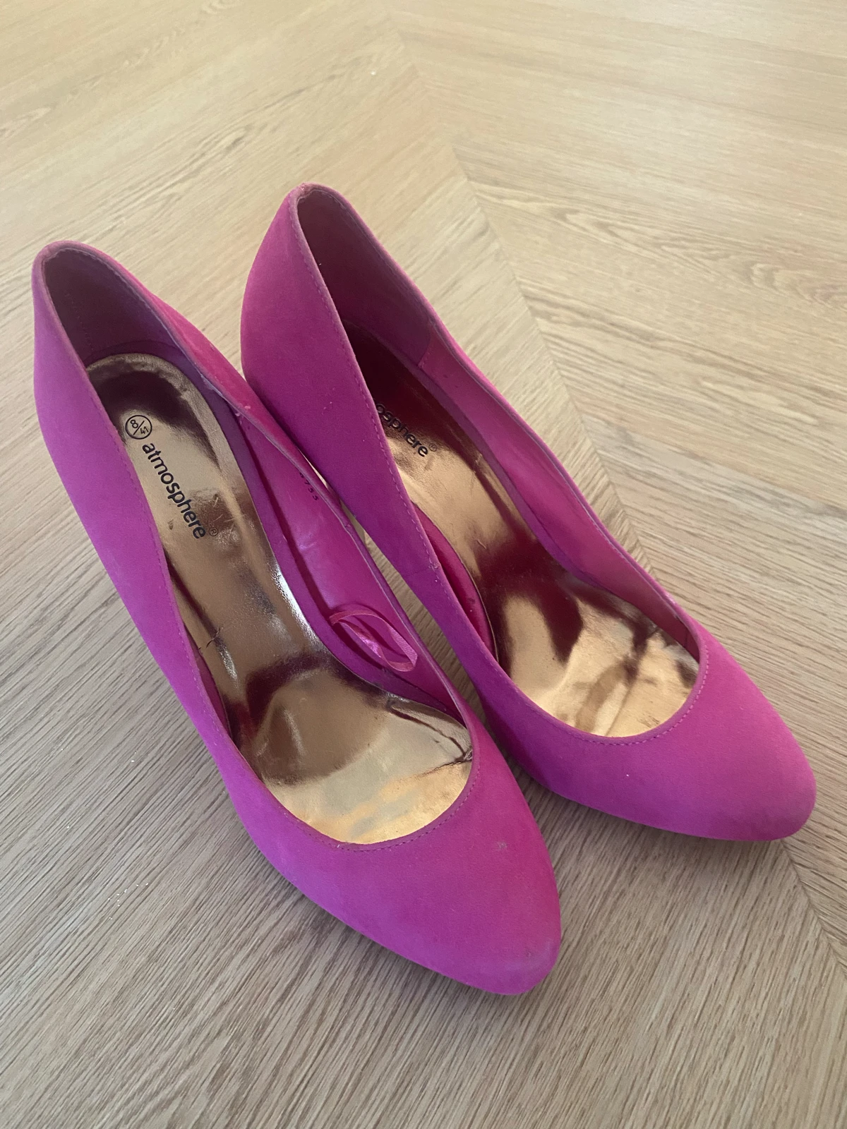 Pink cipele na visoku štiklu, 41