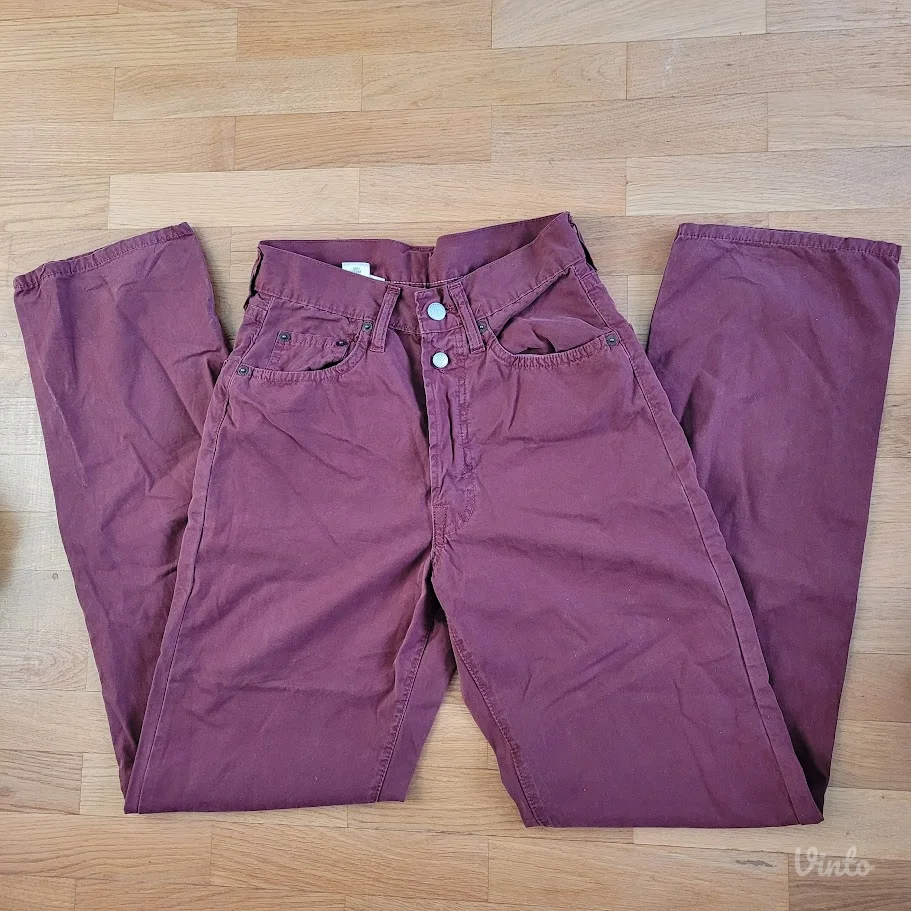 Replay bordo pantalone 100% pamuk