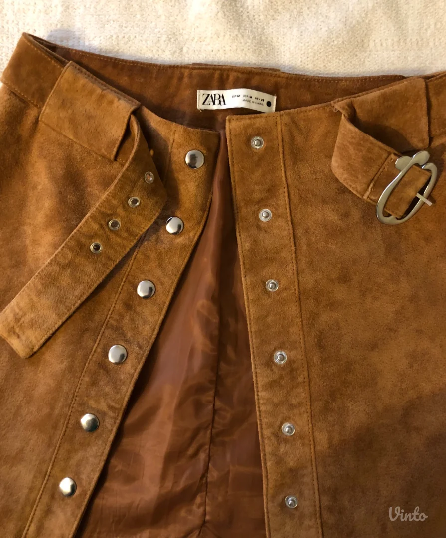 Zara suknja id brusene koze