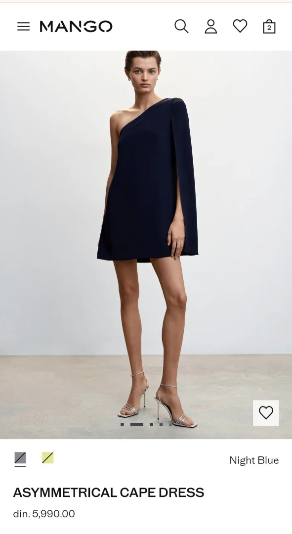 Mango svečana haljina, nova sa etiketom